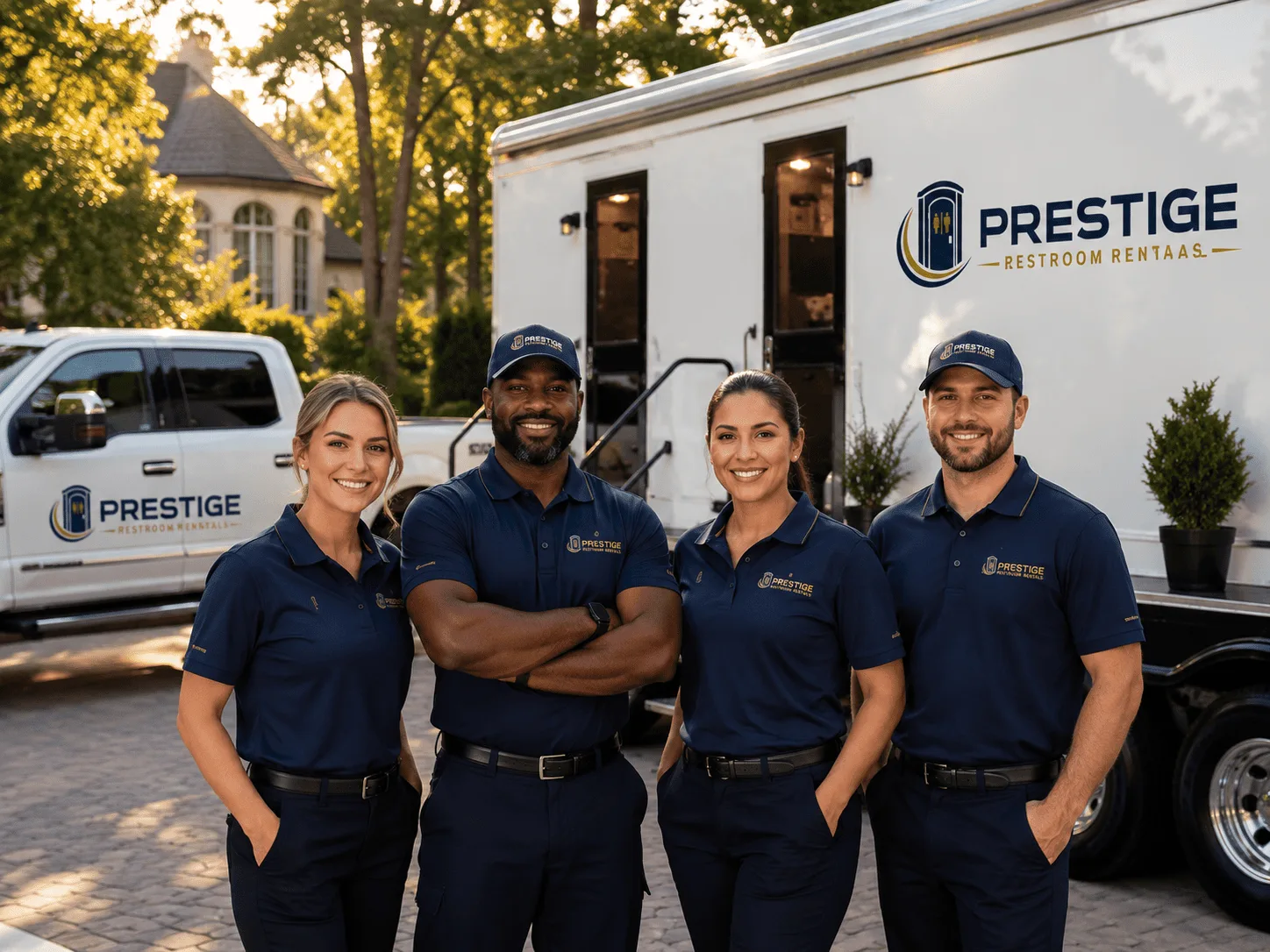 Trusted Luxury Portable Restrooms company in Linden, VA